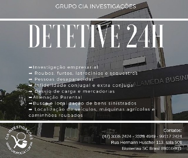 Grupo cia investigação: detetive particular