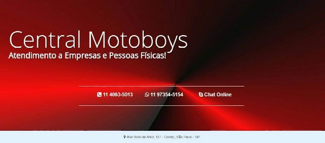 Motoboy em sao paulo